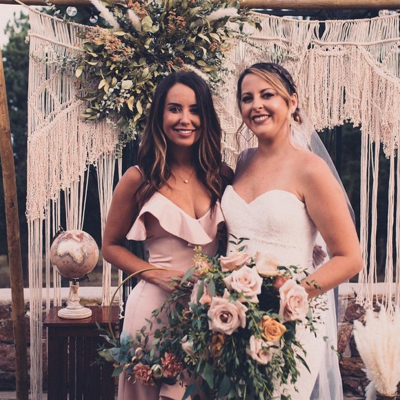 NBD Francine Gown in blush - Picture 3 of 8